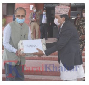 भारतद्वारा नेपाललाइ २३ टन स्वास्थ्य सामग्री उपहार