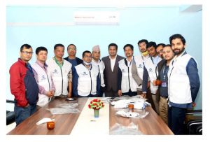 कोरोना महामारी बिरुद्ध NMAJDC चिकित्सकको सुरक्षामा ध्यान दिदै