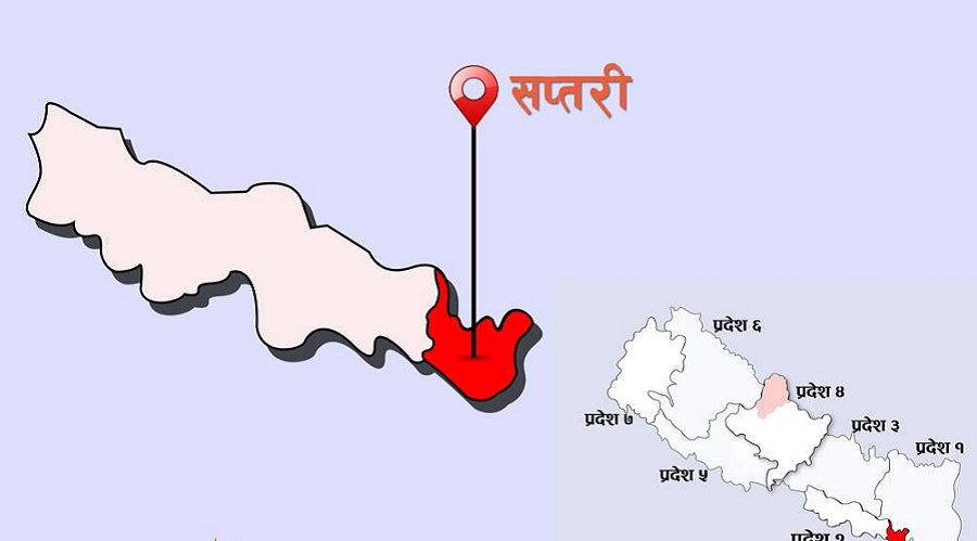 कोरोना भाइरसको बढ्दो संक्रमितलाइ मध्यनजर गरी सप्तरीको दुई स्थानीय तहमा सिलबन्दी गर्यो ।