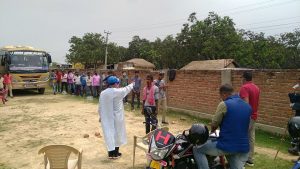 पोखराबाट पर्साको भिस्वा आईपूगेका ४३ जानालाई १४ दिने क्वारेन्टाइनमा राखियो