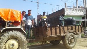 पर्साको पोखरिया नगरपालिकामा युवा समाज द्वारा सेनिटाईजर गर्ने कार्य सम्पन्न  