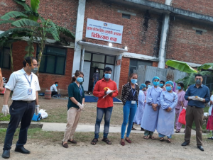 रुपन्देहीका पहिलो कोरोना संक्रमित युवा डिस्चार्ज