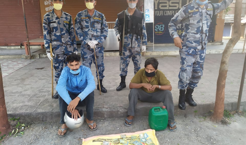 महेन्द्रनगरमा लागूऔषध ओसारपसारमा संलग्न दुई जना पक्राउ