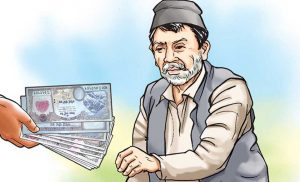 वृद्धभत्ता लिन जाँदा मृत्यु