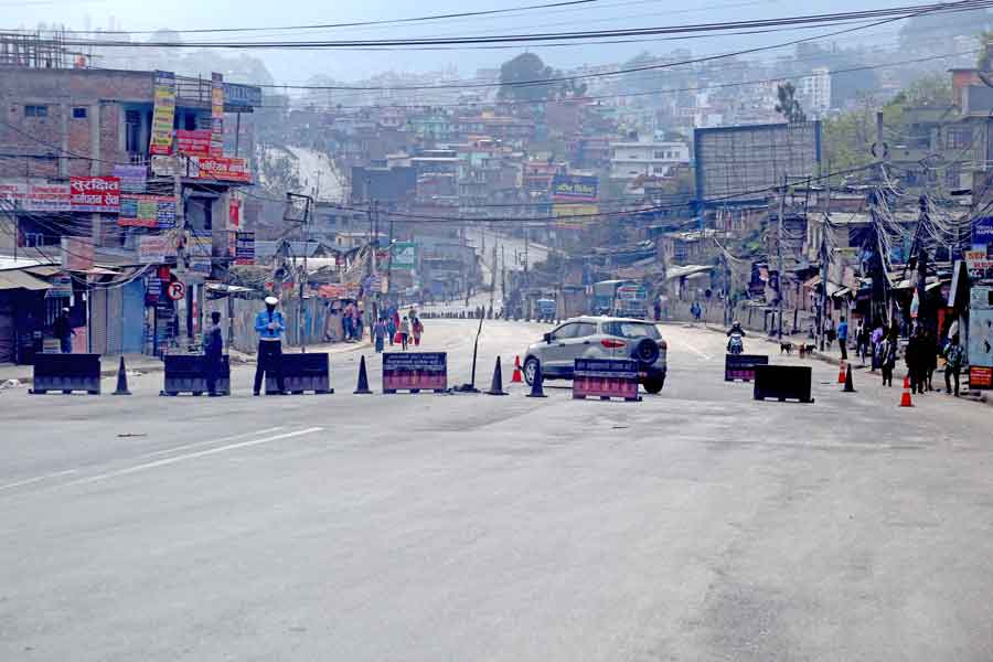 उत्तरपूर्वी नाकाबाट राजधानी छिर्न प्रतिवन्ध