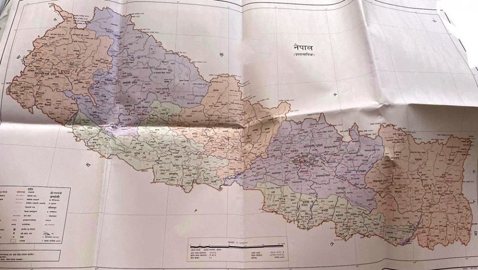 परराष्ट्र मन्त्रालयद्वारा नयाँ नक्सा राष्ट्रसंघमा बझुाउने तयारी, चीन र भारतलाई पनि दिइने