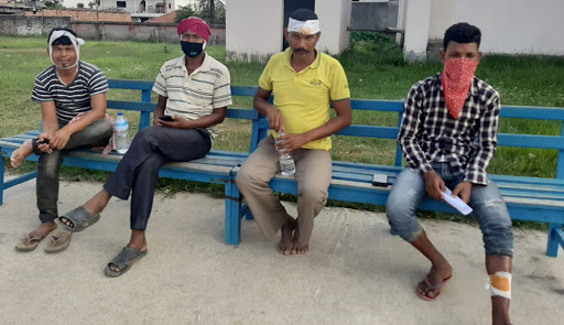 राहतको विषयमा नेकपा र कांग्रेस कार्यकर्ताबीच कुटाकुट, डेढ दर्जन घाइते
