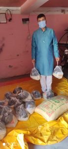 लकडाउन पिडितहरुलाइ अशहाय संरक्षण मञ्च द्वारा राहत बितरन