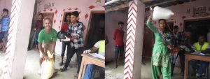 स्थानीय युवाहरुको पहलमा राहत संकलन गरी लकडाउन प्रभाबितलाइ बितरण