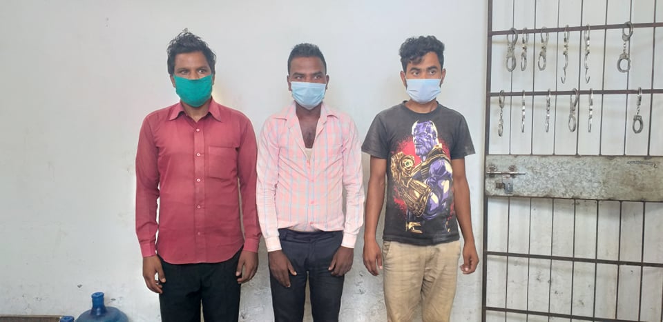 क्वारेन्टाईनमा हो-हल्ला गर्दै छिर्न खोज्दा पर्साको पटेर्वासुगौलीबाट ३ जना पक्राउ