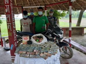 अबैद्ध ३ लाख ५० हजार भन्दा बढि रुपैयासहित पर्साको टिहुकीबाट दुई जना पक्राउ