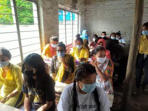 महोत्तरीको गौशालामा एक दिने प्याड तालिम सम्पन