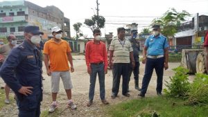 १५ बर्ष देखि थूनीएको नाला समुदाय-प्रहरी साझेदारी कार्यक्रम अन्तरगत सरसफाई गरियो
