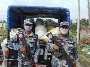 सम्सीनाका बाट फेरी तस्करी को समान बरामद