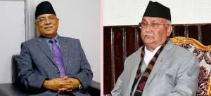 नेकपाको अध्यक्षद्वोय बिच छलफल