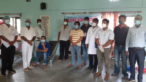 वीरगंजमा पांच जनाद्वारा “प्लाज्मा दान”