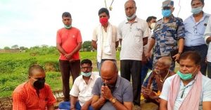 बीरगंजमा सामुदायिक बिद्यालयको शिलान्यास