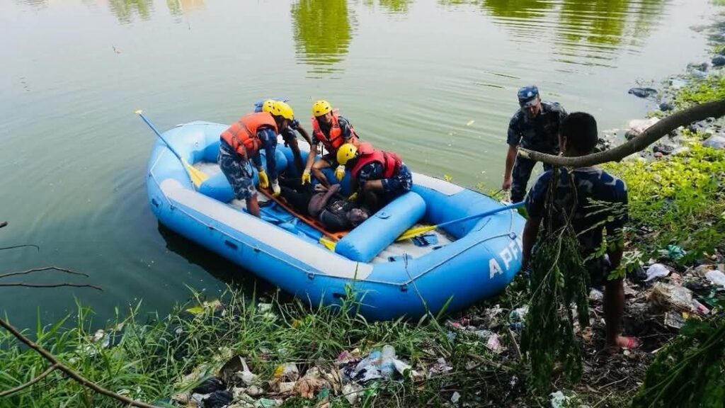 जनकपुरधाममा पोखरीमा डुबेर एक व्यक्तिको मृत्यु