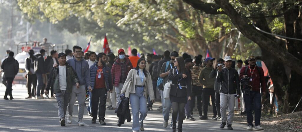 कीर्तिपुरमा एनपीएलको रौनक, मैदानमा भरिँदै दर्शक