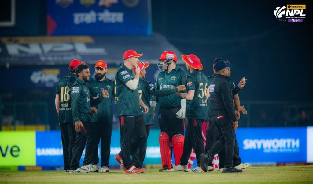 एनपीएलमा जनकपुरको लगातार तेश्रो हार