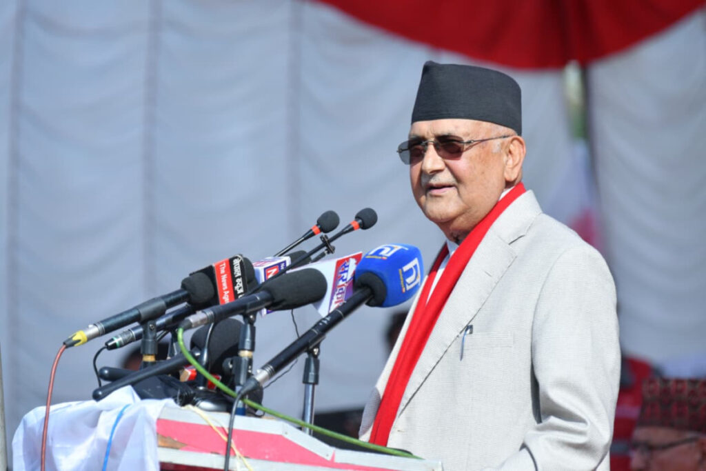 ओलीले भने– म बोल्छु, अनि महाधिवेशन सकिन्छ