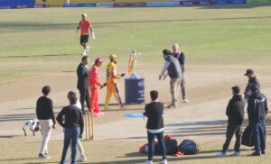 एनपीएल फाइनल : सुदूरपश्चिमले टस जितेर लुम्बिनीविरुद्ध ब्याटिङ गर्दै