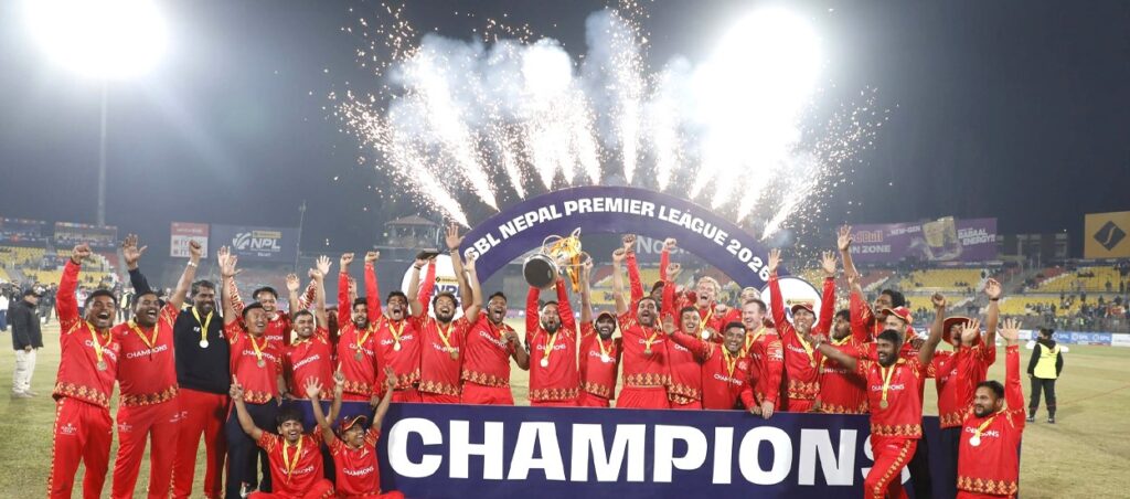 लुम्बिनी एनपीएलको नयाँ च्याम्पियन, सुदूरपश्चिम लगातार उपविजेता