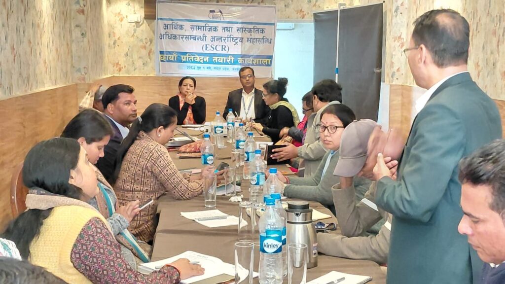 आर्थिक, सामाजिक तथा साँस्कृतिक अधिकारसम्बन्धी कार्यशाला सम्पन्न