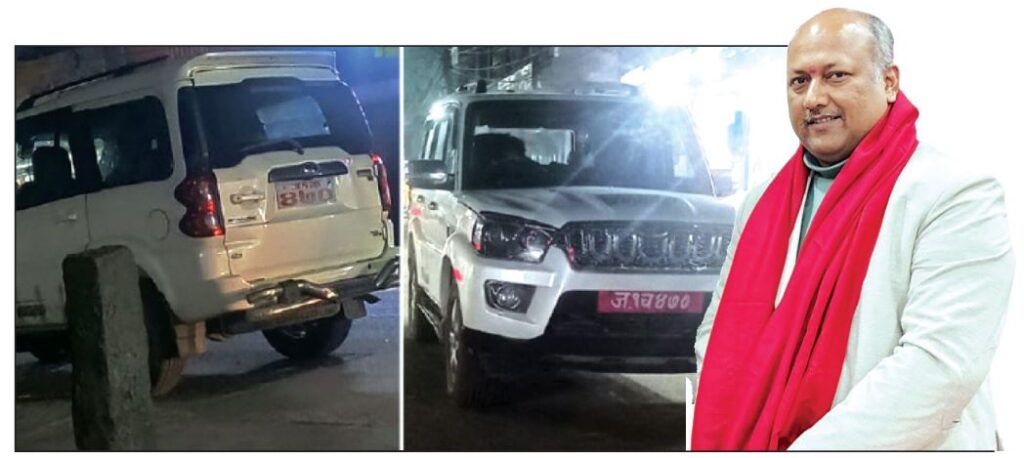 पूर्वमुख्यमन्त्रीद्वारा सरकारी गाडीको दुरुपयोग